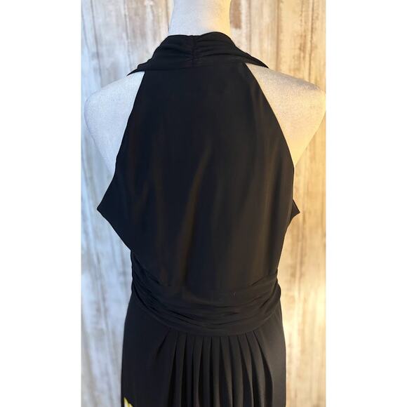 Jones Wear Halter Neck Floral Maxi Dress - Size 8 - Picture 8 of 9